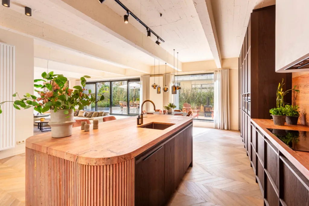 Cuisine - Maison mitoyenne avec jardin et parking au Zuid d'Anvers