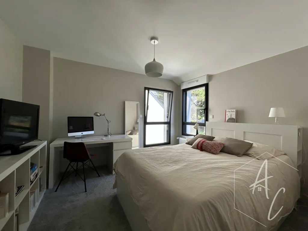 Schlafzimmer - Contemporary Sea View House in Cancale