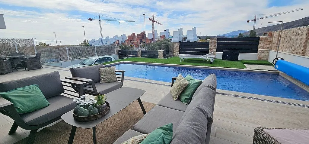 Piscine - Semi-Detached House with Pool in Finestrat