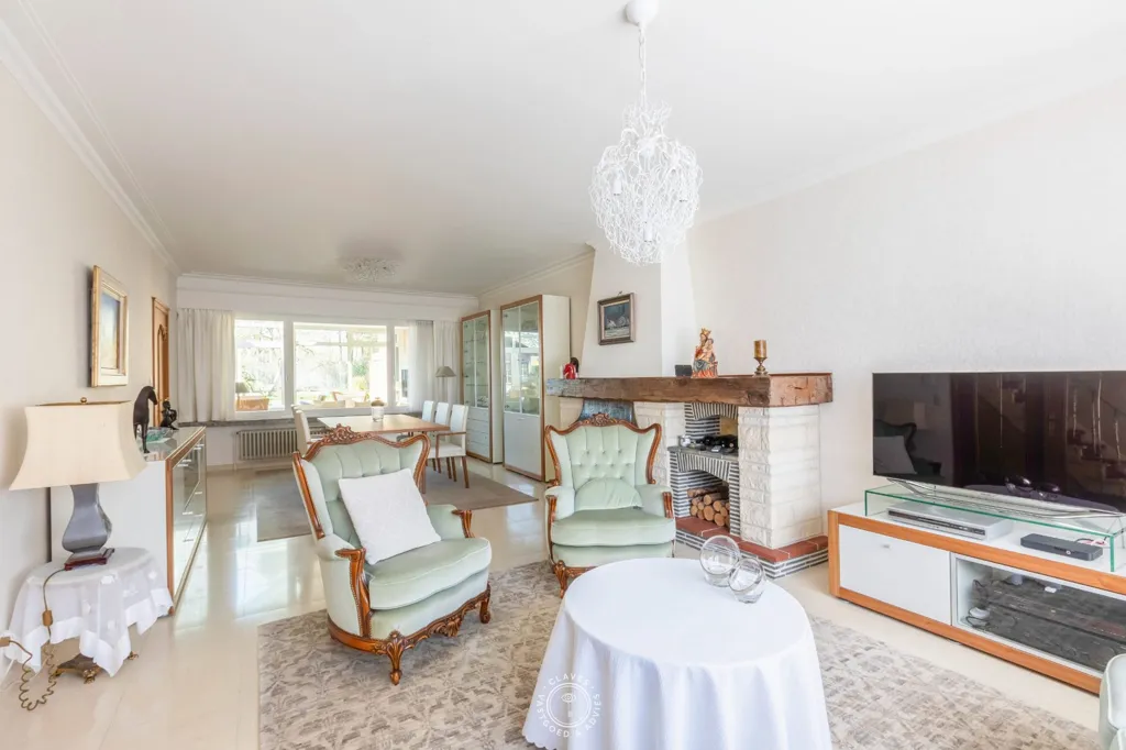 Living Room - House with Enchanting Garden in Sint-Niklaas