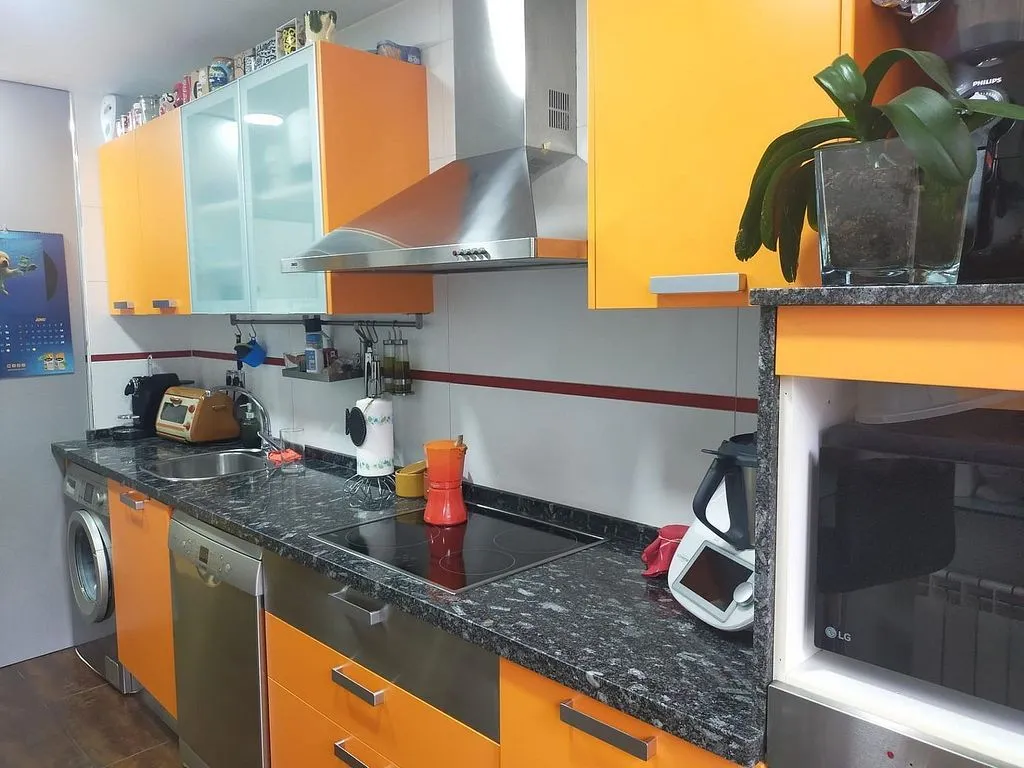 Cucina - Bright Apartment with Terrace in León