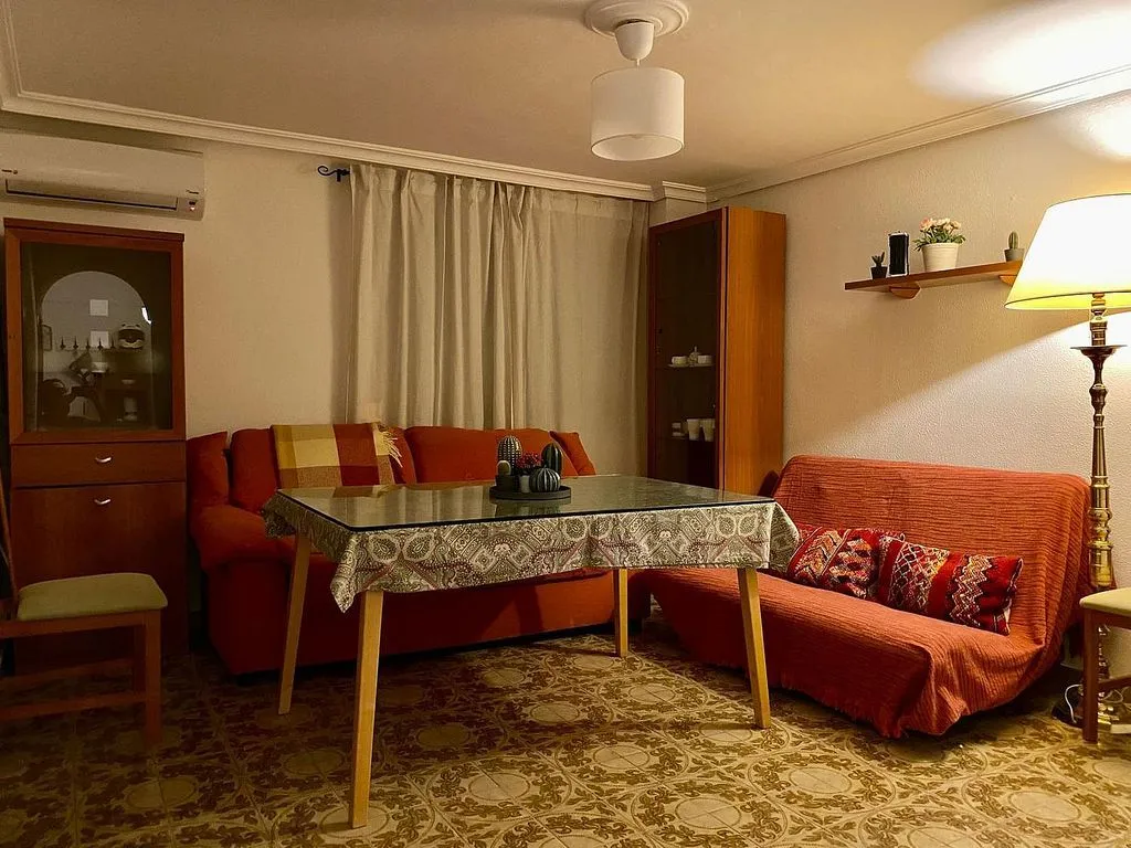 Séjour - Furnished Flat with Air Conditioning in El Plantinar