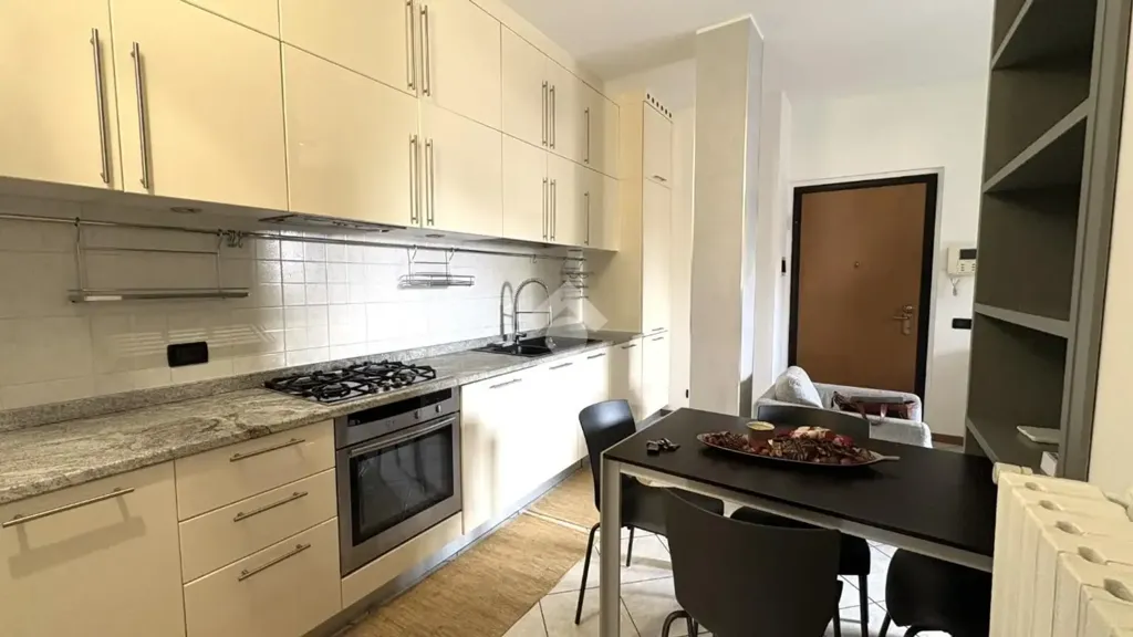 Cuisine - Modern Apartment with Terrace in Senago