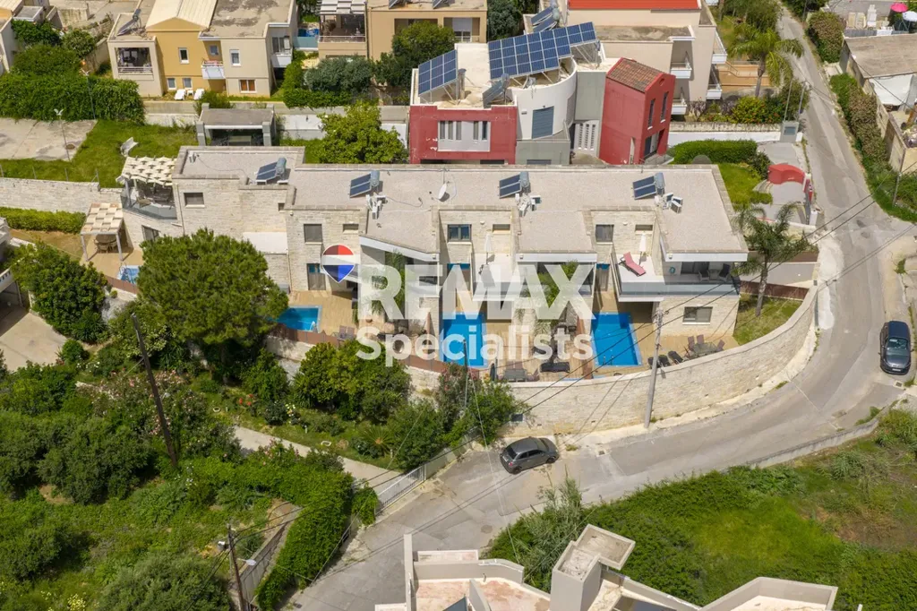 Vue aérienne - Luxury Villa Complex with Private Pools in Chania