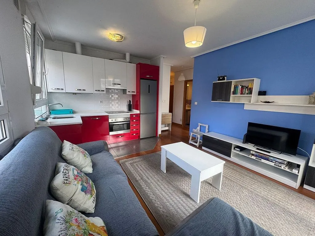 Séjour - Apartment with Large Terrace in Castro Urdiales