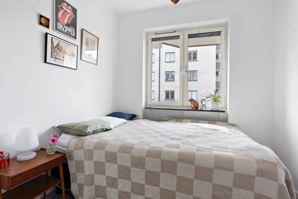 Camere da letto - Penthouse Flat with Two-Aspect Windows in Malmö