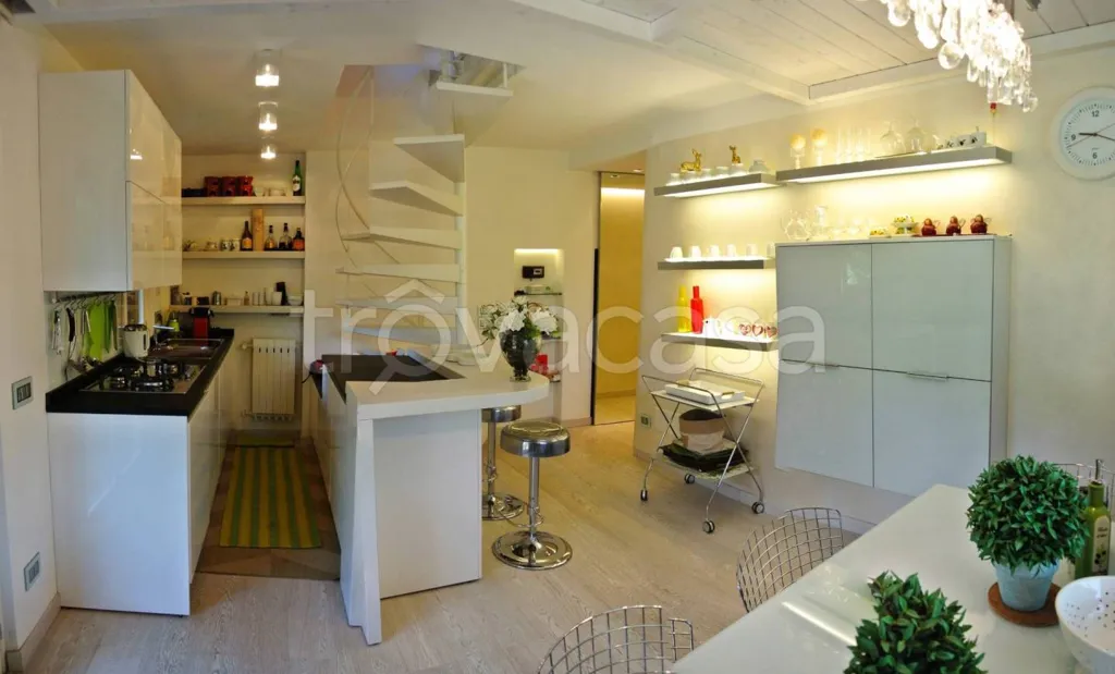 Cuisine - Three-Level Apartment with Ski Storage in Limone Piemonte
