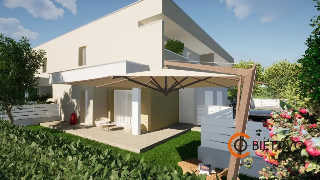 Modern Villa with Private Garden in Massanzago