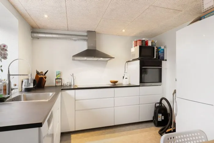 Köök - Modern Flat with Garden in Varde