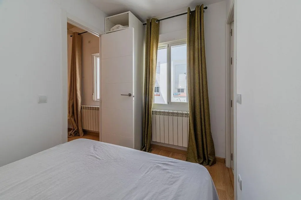 Camere da letto - Charming Loft with Patio View in Malasaña