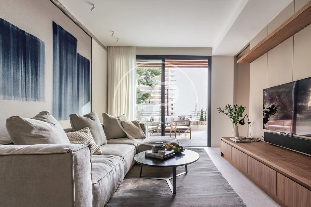 Séjour - Luxury Sea-View Duplex in Cala Major