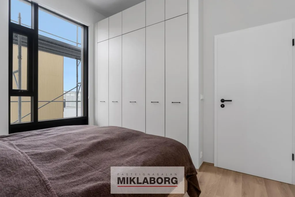 Camere da letto - New Flat with Balcony in Hafnarbraut