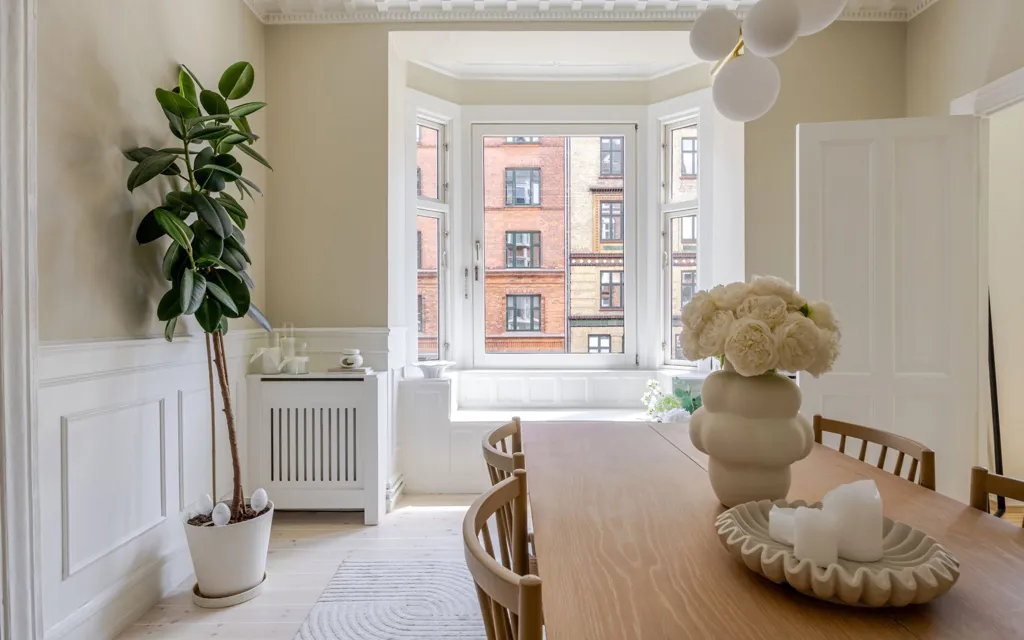 Sala da pranzo - Apartment with Historic Charm in Copenhagen N