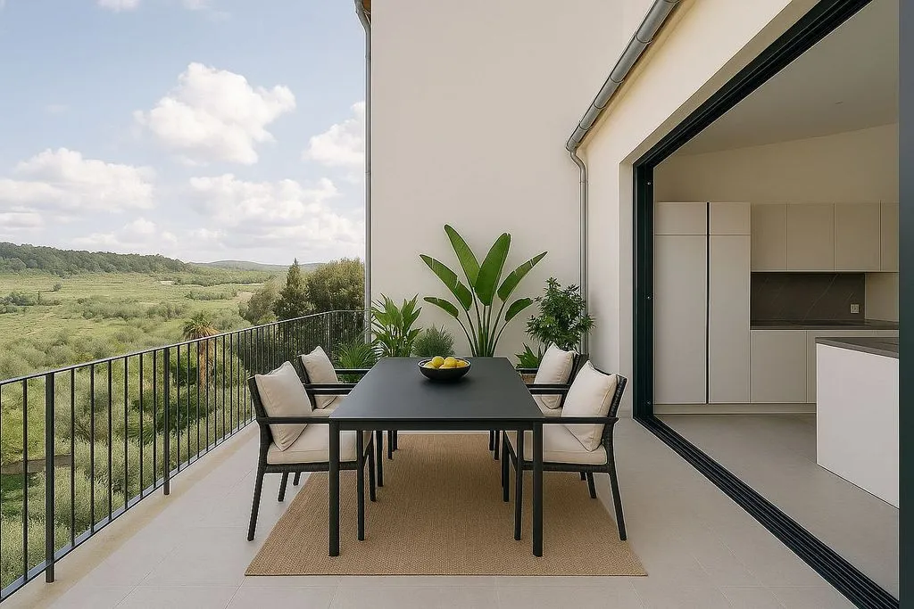 Terrass - Luxury House with Mountain View in Sa Cabaneta