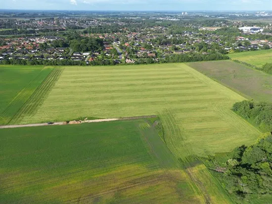 Vista aerea - Year-Round Plot with 5G Coverage in Herning