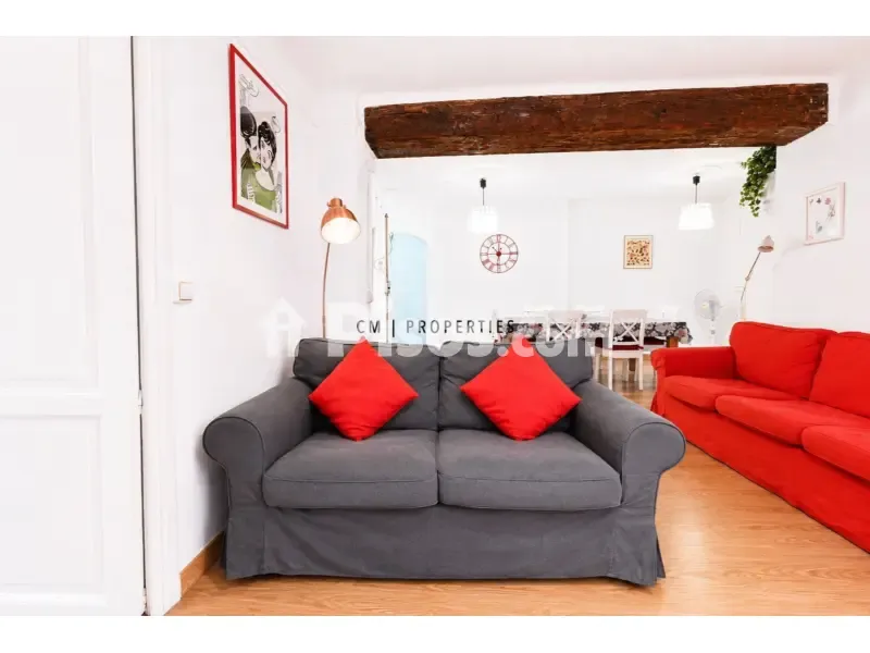Séjour - Apartment with Balcony in Valencia's El Carmen
