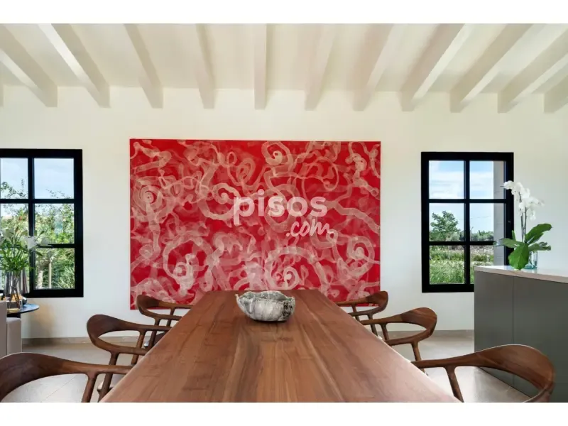 Dining Room - Newly Built Finca with Pool in Campos