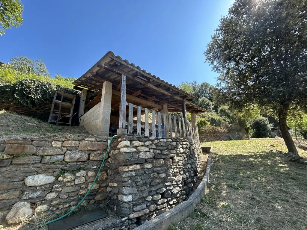 Giardino - House with Mountain View in Cévennes