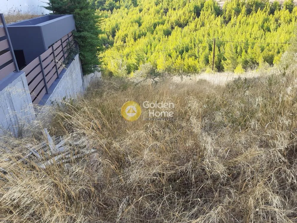 Aed - Plot with Panoramic Mountain View in Pikermi