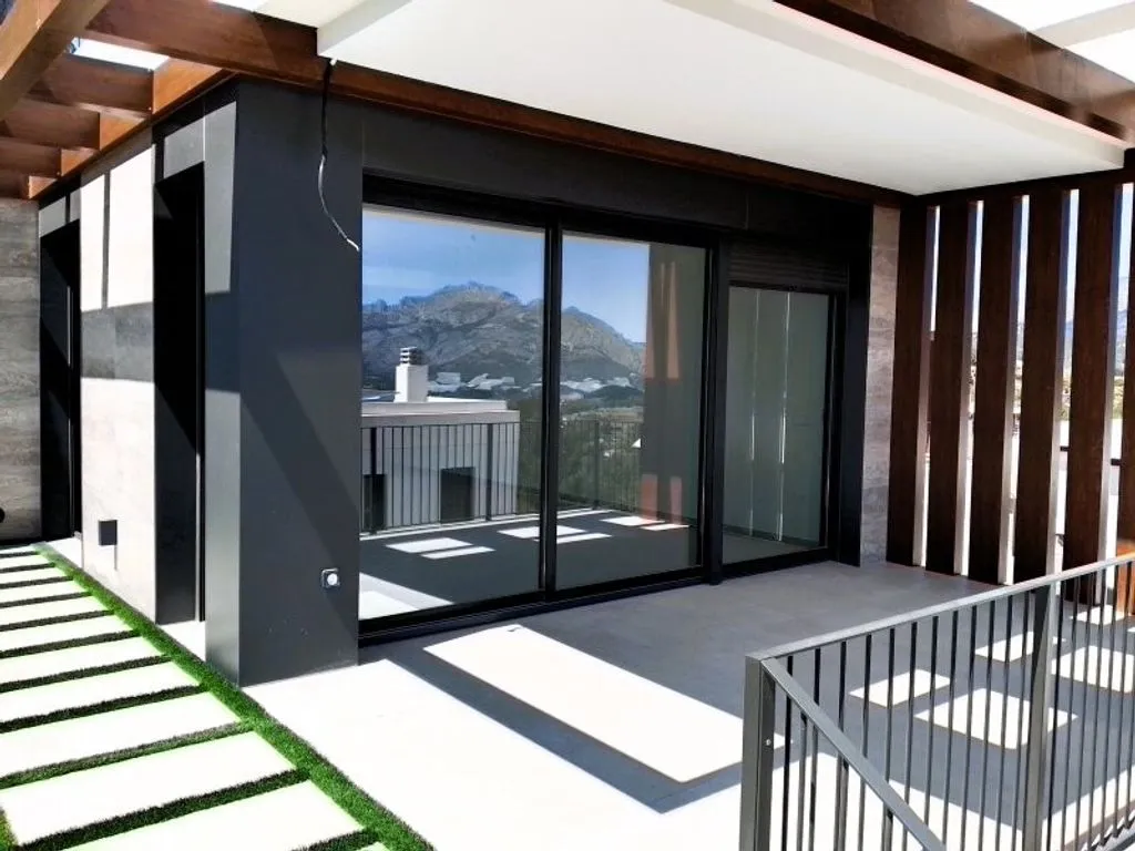 Terrasse - Luxury House with Pool in Polop, Valencia
