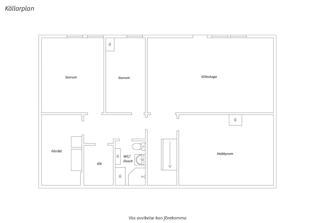 Plan - 1-Storey Villa with Garden in Mullsjö