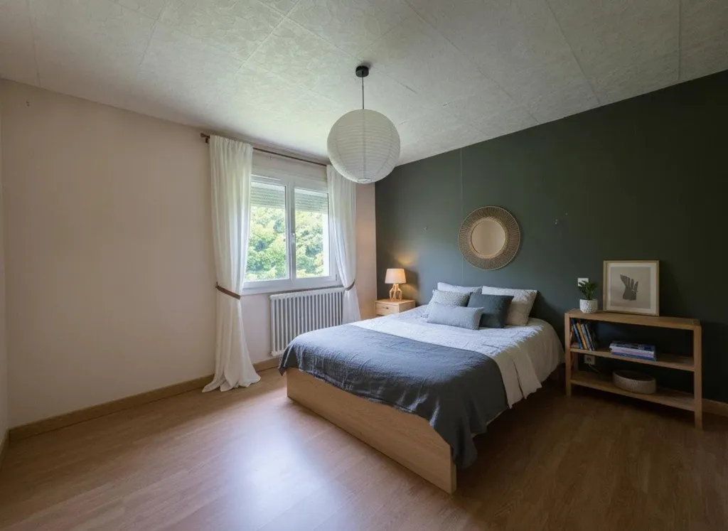 Bedrooms - 1970s House with Studio in Morbier