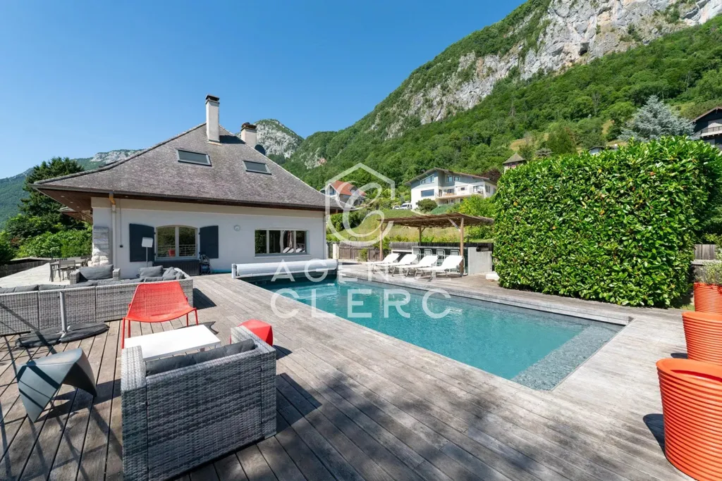 Piscina - House with Lake View in Veyrier-du-Lac