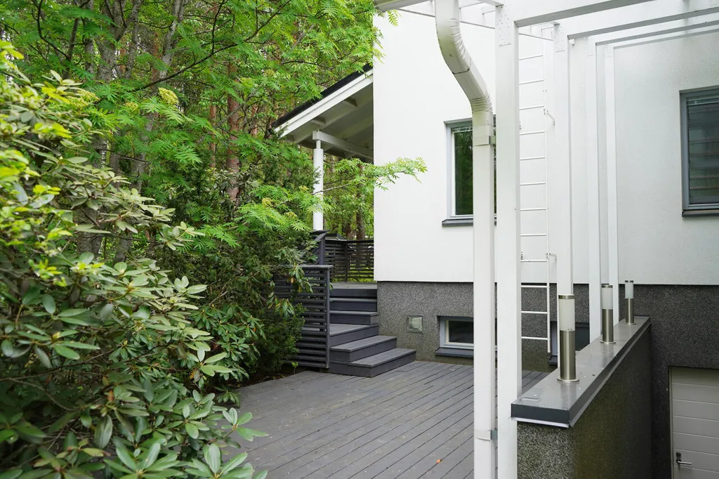 Terrasse - Modern House with Sauna in Imatra