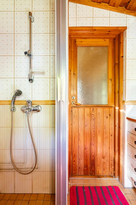 Salles de bain - Cottage with Private Beach in Ylöjärvi