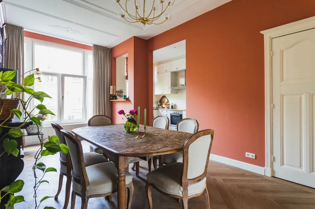 Söögituba - Renovated Upper-Floor Apartment in Duinoord