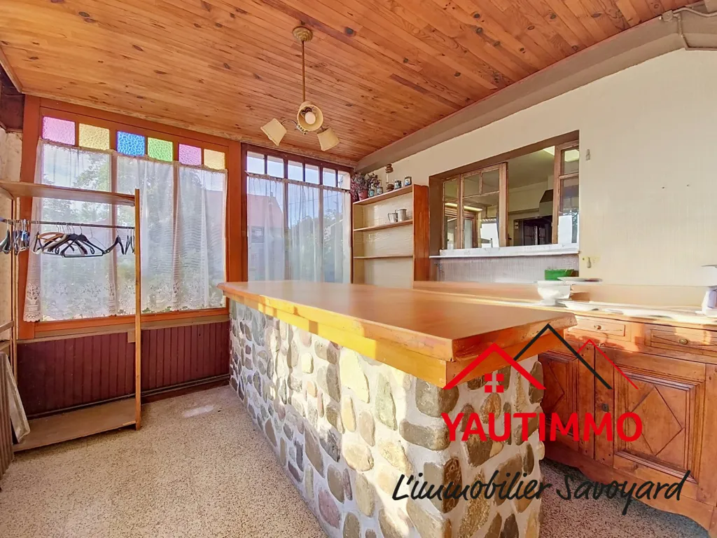 Köök - Rare Property with Panoramic View in Lucinges