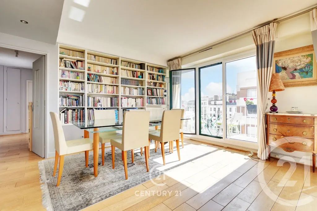 Sala da pranzo - Apartment with Triple Exposure in Paris 15