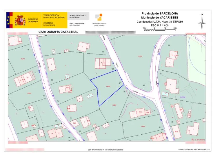 Plot with Development Potential in Vacarisses