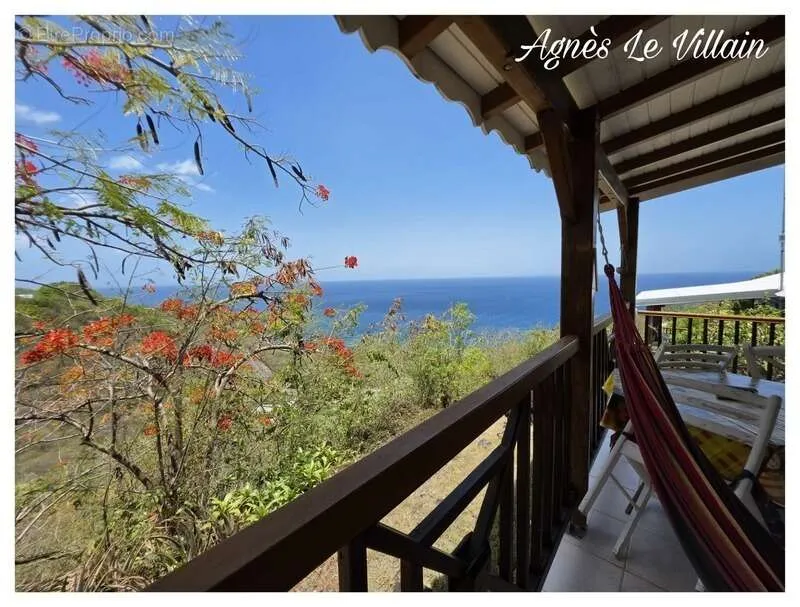 Terrasse - Maisonnette T2 Vue Mer avec Piscine en Copropriété