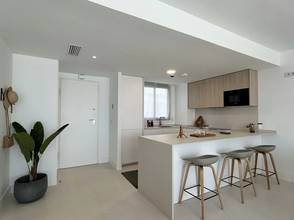 Köök - Luxury Penthouse with Sea View in Fuengirola