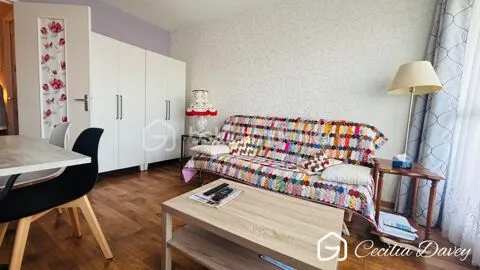 Séjour - Appartement Traversant avec Balcon au Cœur de Sens