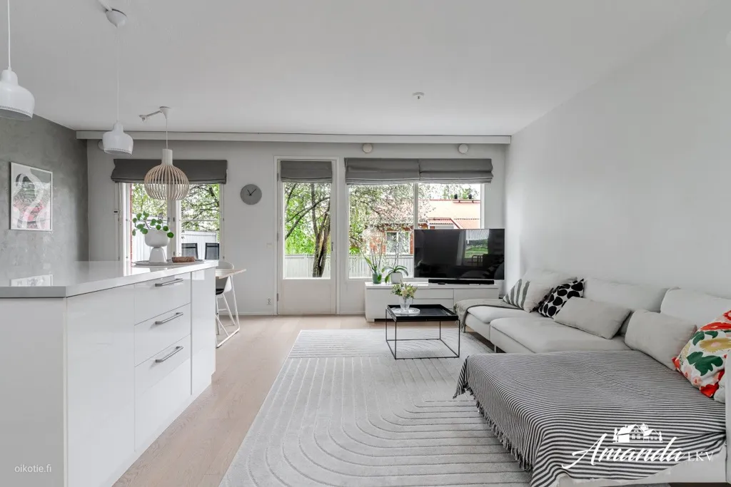 Elutuba - Modernised Apartment with Sauna in Liedon Vierumäki