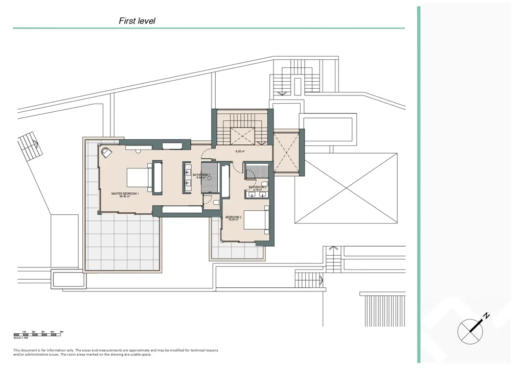 Plan - Luxury Villa with Infinity Pool in La Quinta