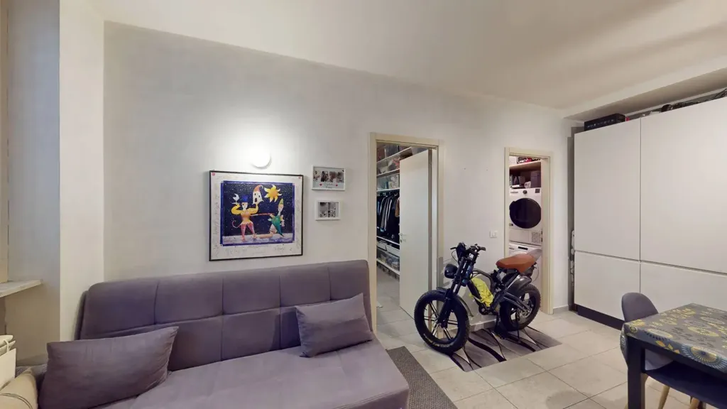 Séjour - Ground Floor Flat with Air Conditioning in Torino Centre