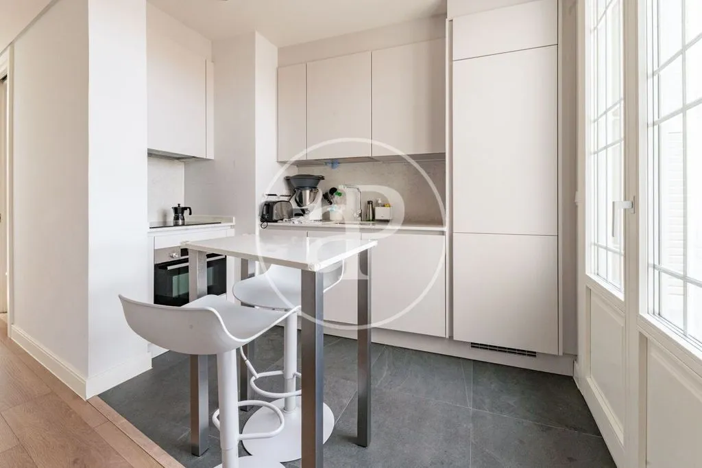 Cucina - Penthouse with 360° Views in Madrid