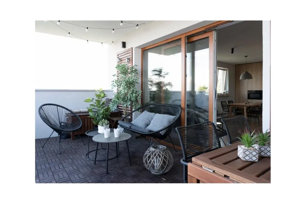 Balcon - Appartement T3 avec terrasse à Ferney-Voltaire