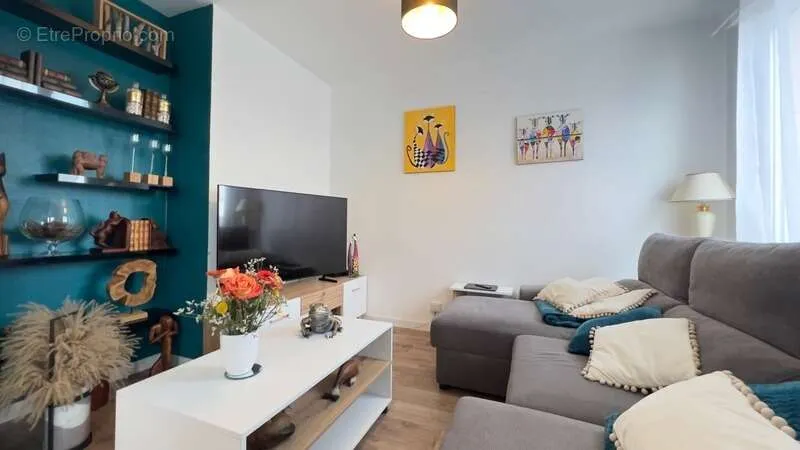 Séjour - Appartement T4 avec Balcon à Quimper-Sud