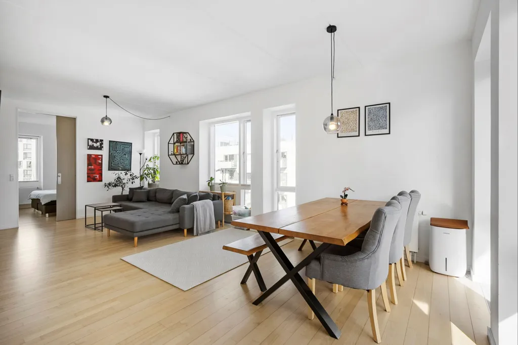 Séjour - Appartement 4 pièces à København S