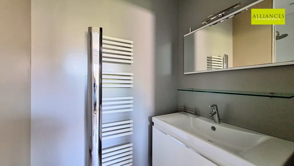 Bathrooms - Luxury Apartment with Terrace in Pfastatt