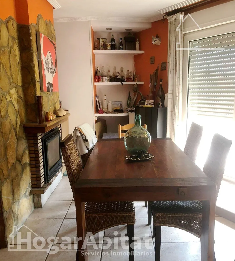 Salle à manger - Spacious Corner Flat with Garden View in Castellón