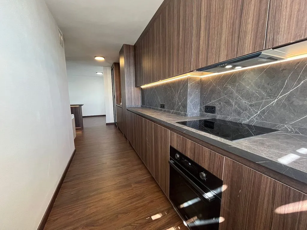 Kitchen - Apartment with Terrace in Canillas, Madrid
