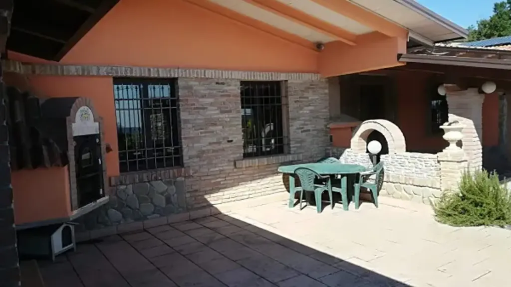 Terrass - Bifamiliar Villa with Pool in San Cassiano