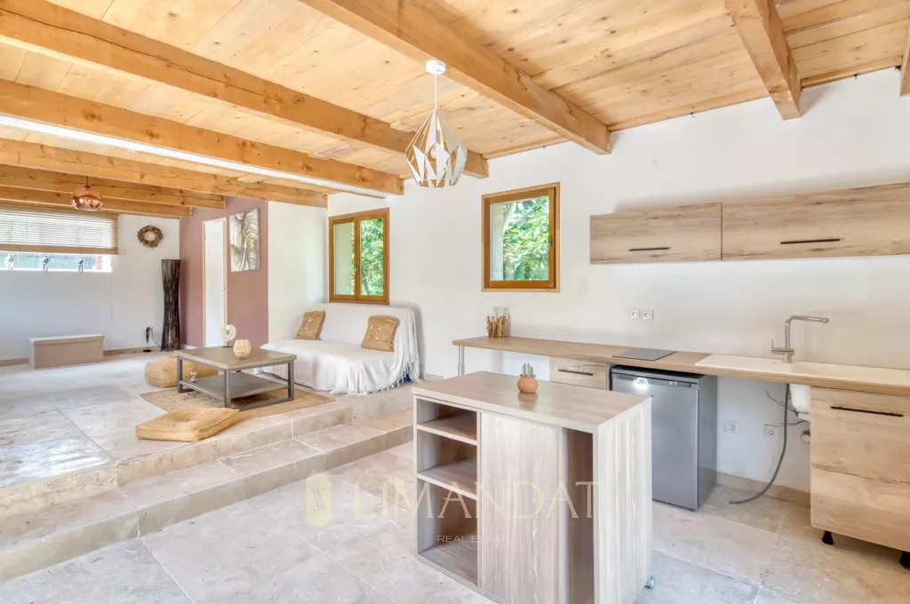 Kitchen - Maison with Sea View in Les Adrets-De-L'Esterel