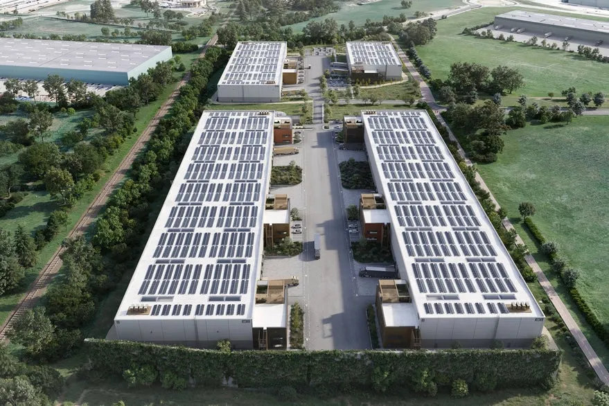 Vue aérienne - New Industrial Units with Harbour Access in Køge