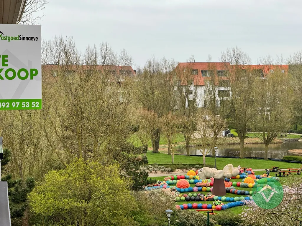 Garden - Studio with Sea View in Middelkerke